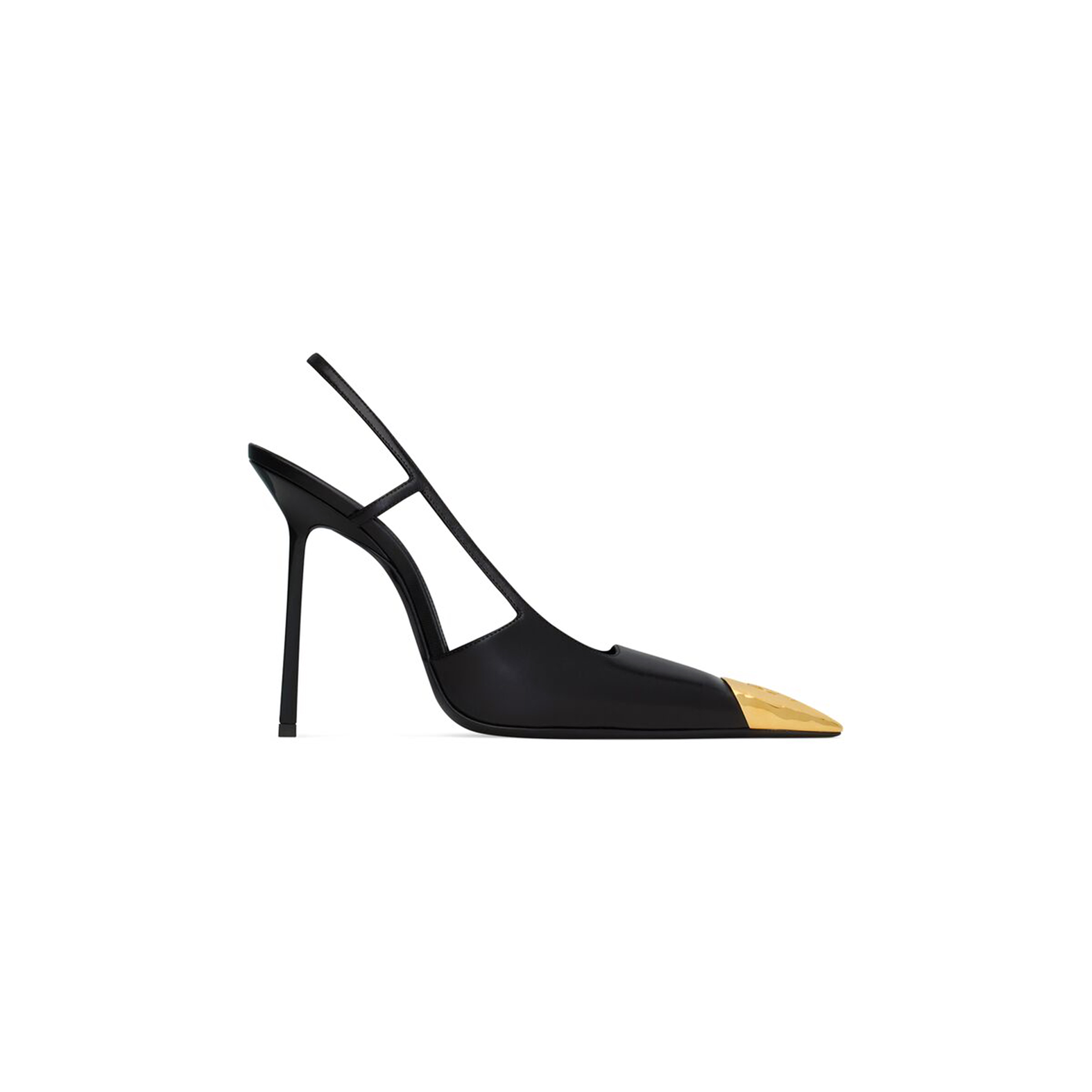 YSL JEANNE SLINGBACK PUMPS IN SMOOTH LEATHER 800164AADX21000